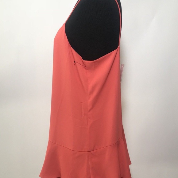 Cooper & Ella Ruffle Dress Coral - Picture 3 of 7